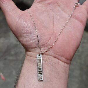 925 Sterling Silver Tiffany & Co 2010 NWM Nike I Run To Be Necklace Chain
